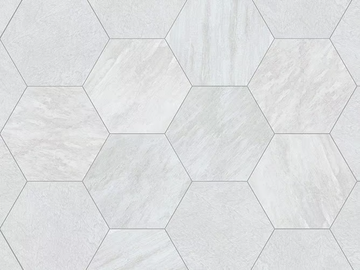 ESAGONO QUARZITE BIANCA - Porcelain stoneware garden paths by PIETRA SINTERIZZATA - view 2
